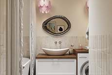 Дизайн-проект ванной комнаты от дизайнера Смирновой Ольги  